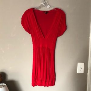 Forever 21 Deep V Red Tunic Medium